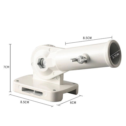 Flag Pole Bracket Base  Easy Installation Adjustable Mount For House Patio And Outdoor Use 10