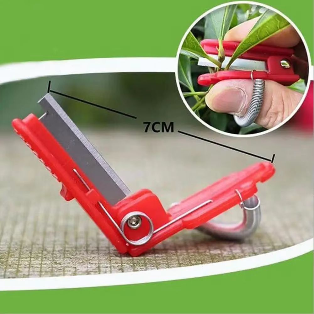 Multifunction Thumb Knife Garden Pruner  Safe Fruit Picking Blade With Finger Protector 1