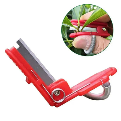 Multifunction Thumb Knife Garden Pruner  Safe Fruit Picking Blade With Finger Protector 2