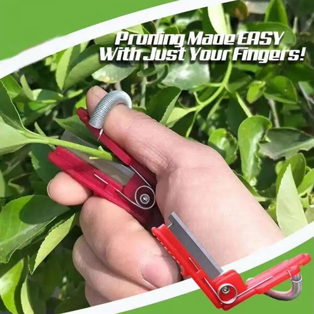 Multifunction Thumb Knife Garden Pruner  Safe Fruit Picking Blade With Finger Protector 3