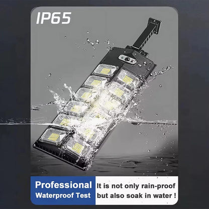 Outdoor Solar LED Wall Lamp With Motion Sensor  8000 Lm Super Bright Waterproof Garden  Street Ligh 3
