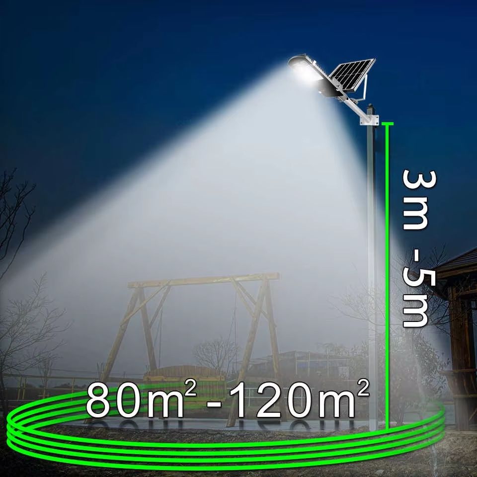 Newest 120LED Solar Wall Lamp  Powerful Waterproof Outdoor Lighting For Garden  Street 2