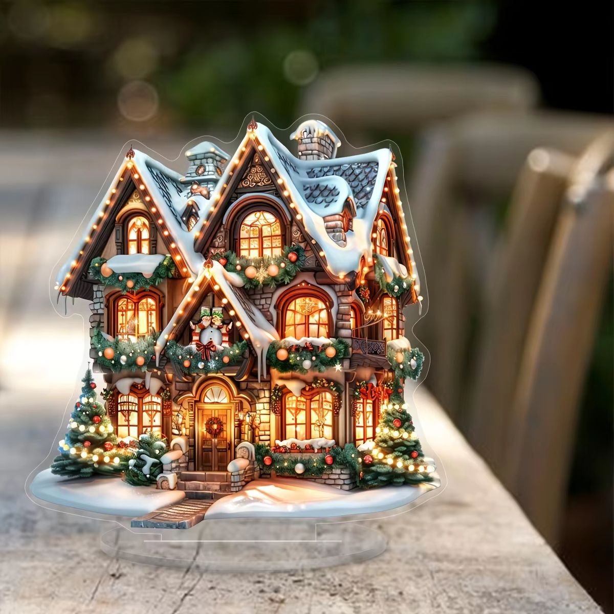 Christmas Style MultiFunctional Desktop Decoration  Festive Home Office  Bedroom Ornament Gift Idea 4