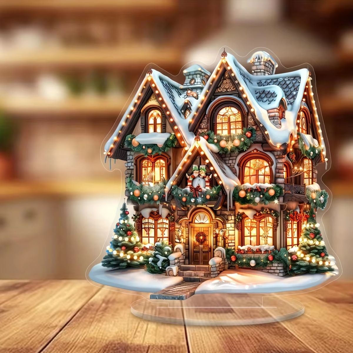Christmas Style MultiFunctional Desktop Decoration  Festive Home Office  Bedroom Ornament Gift Idea 5