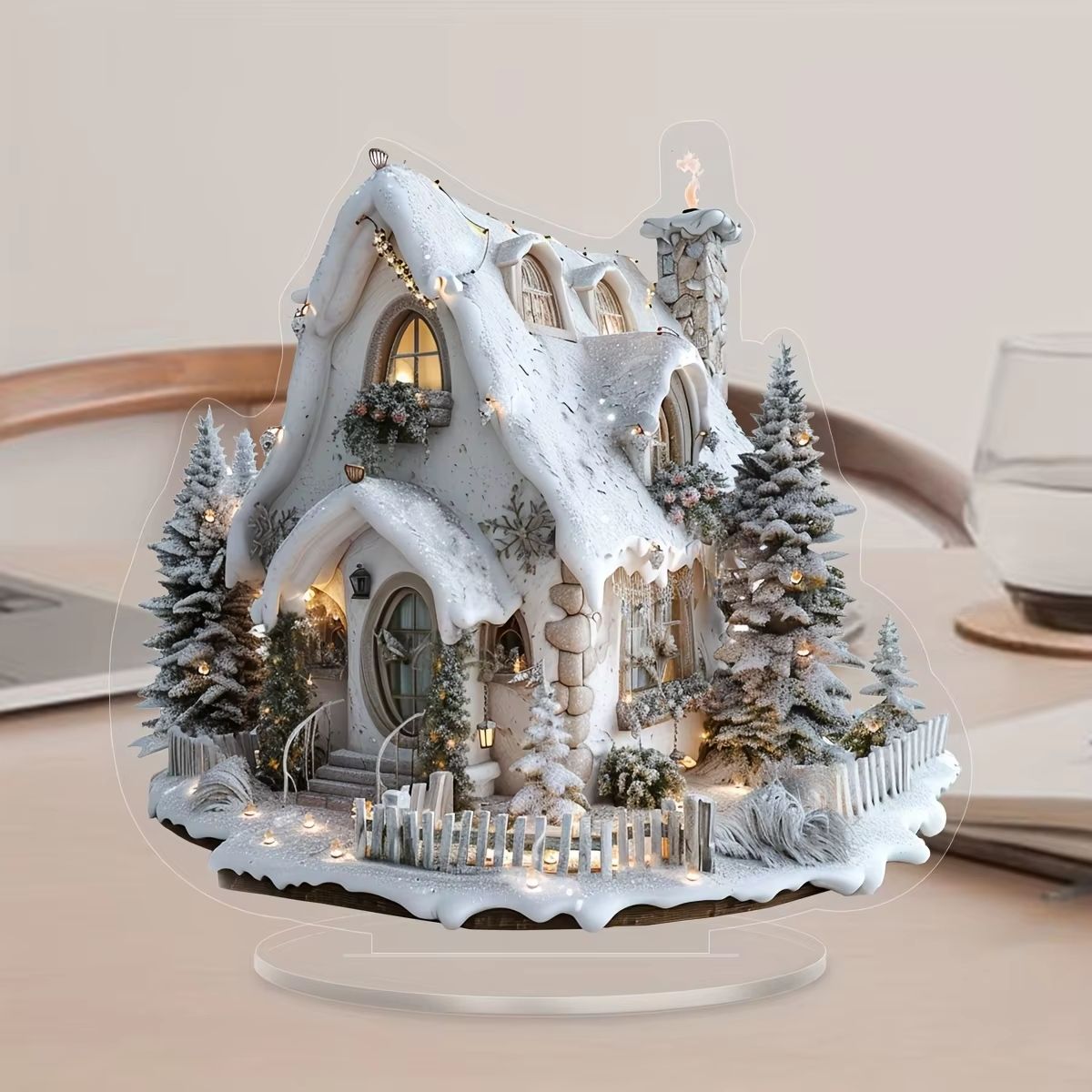 Christmas Style MultiFunctional Desktop Decoration  Festive Home Office  Bedroom Ornament Gift Idea 7