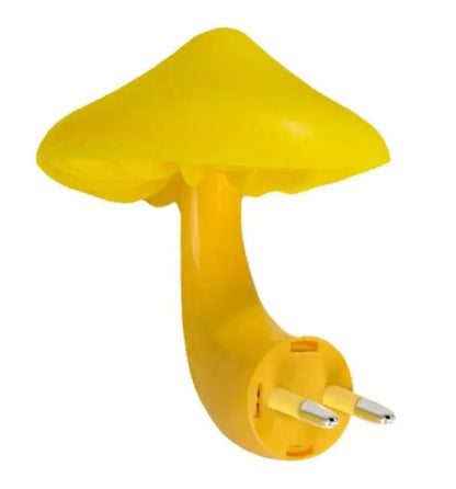 LED Light Sensor Night Light Mushroom Plug In Wall Lamp For Bedroom And Bathroom 2