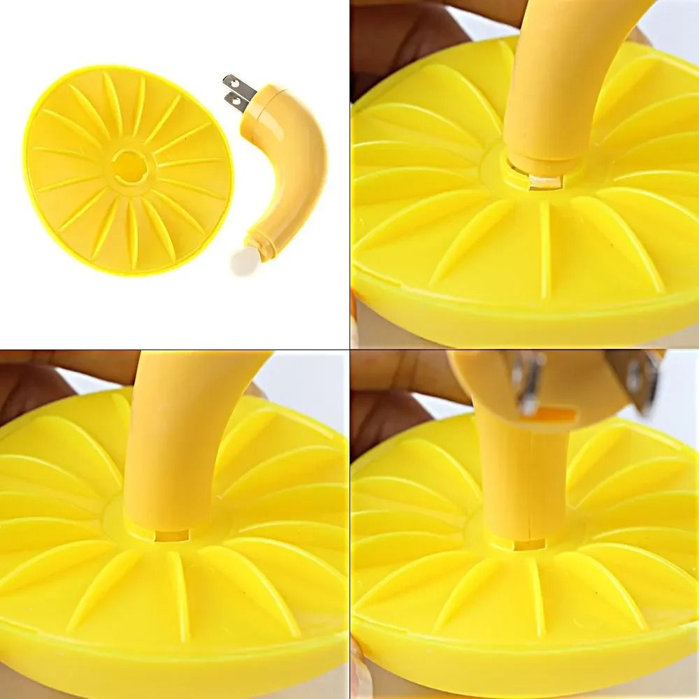 LED Light Sensor Night Light Mushroom Plug In Wall Lamp For Bedroom And Bathroom 4