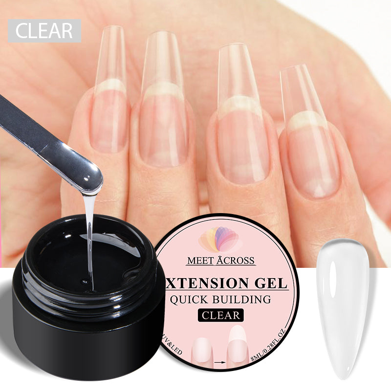 Vernis Semi Permanent Soak Off Nail Art, Milk White Quick Extension Gel Polish, UV LED Gel Varnish for Nails