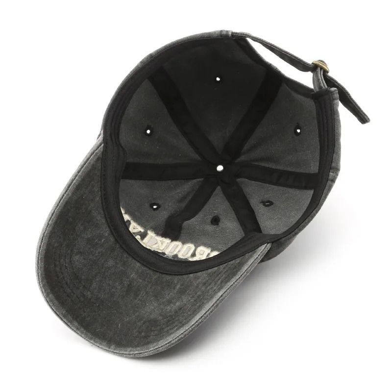 Retro Brooklyn Embroidered Baseball Cap  Adjustable Cotton Snapback Hat For Men  Women 4