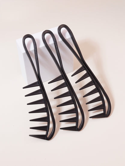 Large Hair Comb with Wide Teeth, Shun Hair Hair Removal Comb, Suitable for Dry and Wet Hair for Men and Women