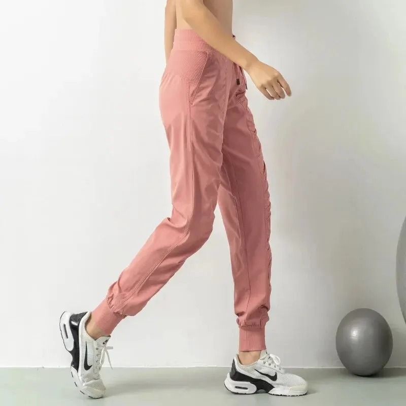 Womens Quick Dry Drawstring Joggers Athletic Gym Sweatpants With Pockets 8