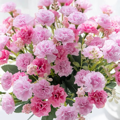 Artificial Carnation Bouquet Home Wedding Table Decor 5