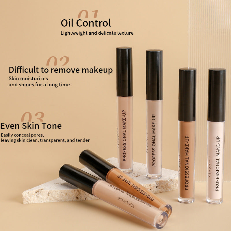 Matte Liquid Concealer Long Lasting Waterproof High Coverage Oil Control Moisturizing Professional  4