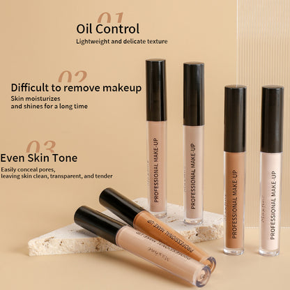 Matte Liquid Concealer Long Lasting Waterproof High Coverage Oil Control Moisturizing Professional  4