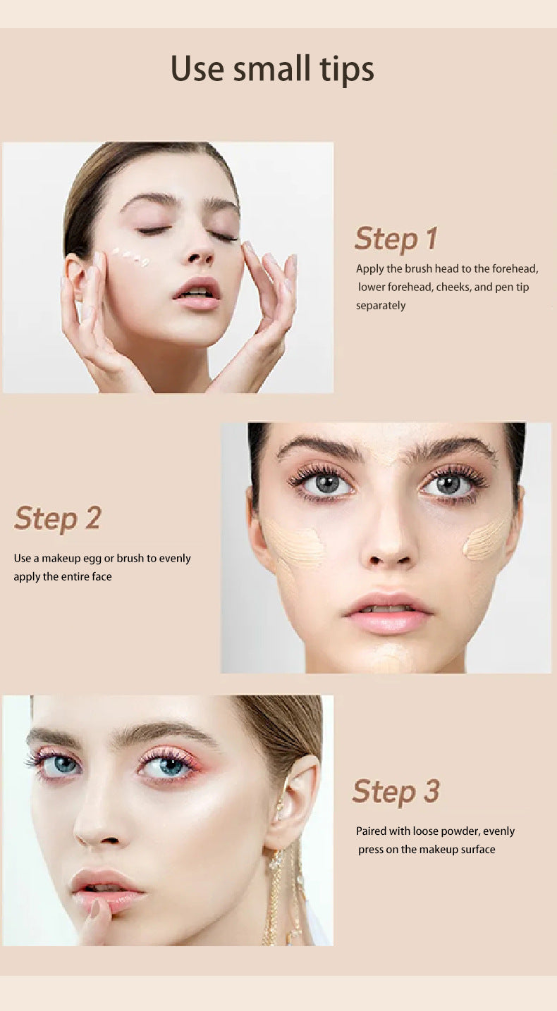 Matte Liquid Concealer Long Lasting Waterproof High Coverage Oil Control Moisturizing Professional  5