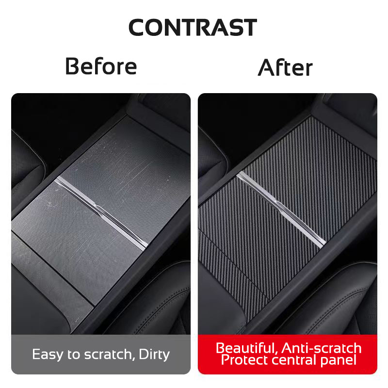 Central Control Panel Film Highland Y Juniper Console Protector Sticker Luxury Car Interior Accesso