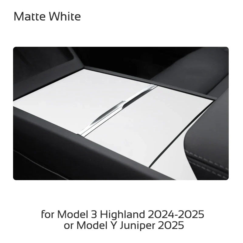 Central Control Panel Film Highland Y Juniper Console Protector Sticker Luxury Car Interior Accesso