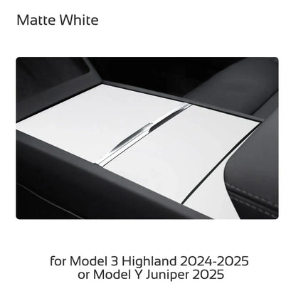Central Control Panel Film Highland Y Juniper Console Protector Sticker Luxury Car Interior Accesso