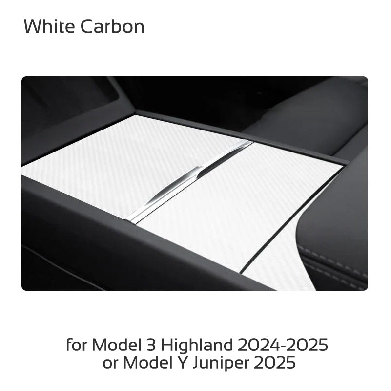 Central Control Panel Film Highland Y Juniper Console Protector Sticker Luxury Car Interior Accesso
