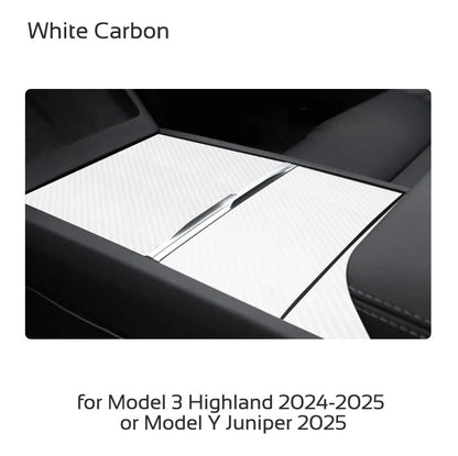 Central Control Panel Film Highland Y Juniper Console Protector Sticker Luxury Car Interior Accesso