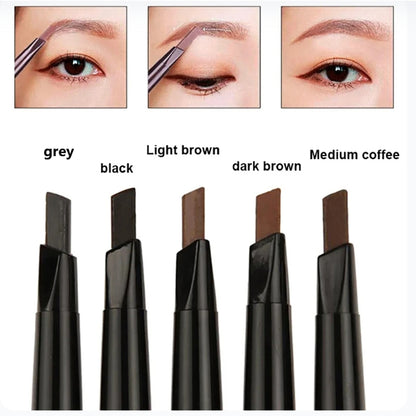 Professional Eyebrow Pencil, Long Lasting Waterproof Eyebrow Pen, Tattoo Brush for Women Makeup, Brow Cosmetics