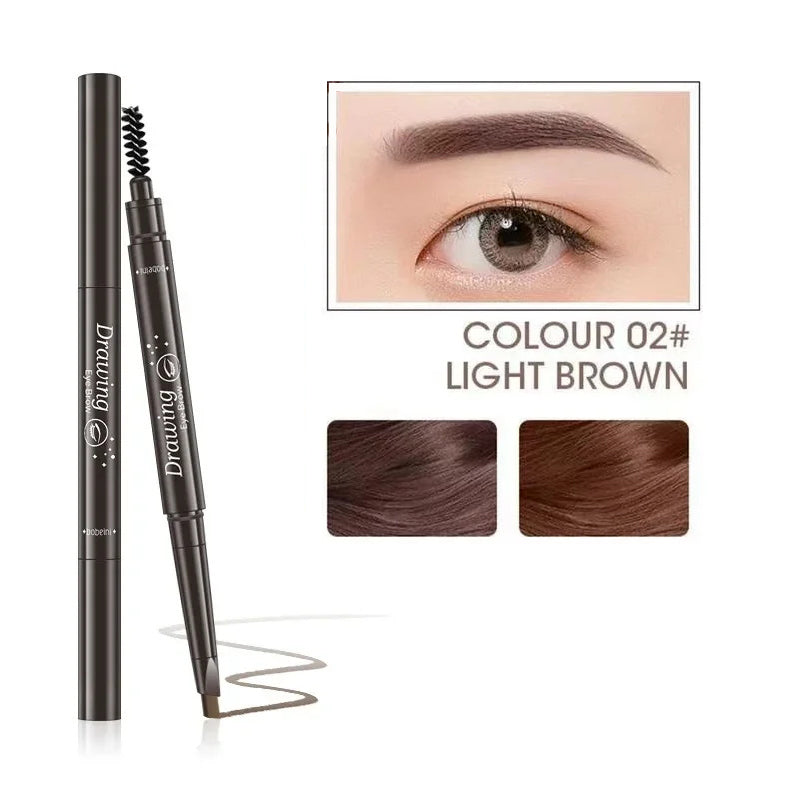 Professional Eyebrow Pencil Long Lasting Waterproof Eyebrow Pen Tattoo Brush For Women Makeup Brow  6