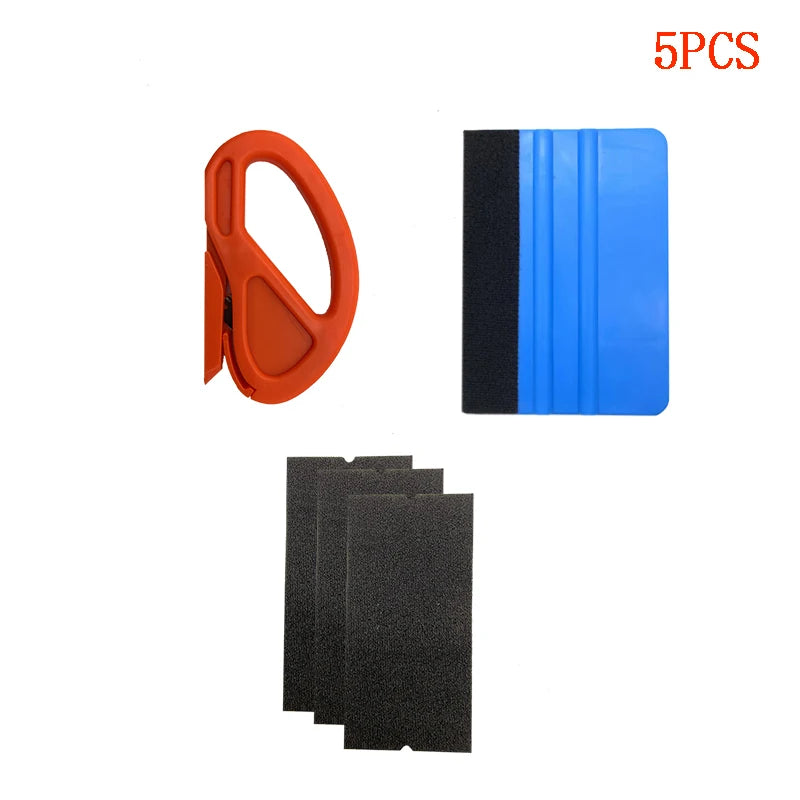 Vehicle Vinyl Wrap Car Tools Window Tint Film Wrapping Tool Kit Sticker Cutter Aid Tool 6