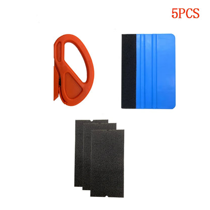 Vehicle Vinyl Wrap Car Tools Window Tint Film Wrapping Tool Kit Sticker Cutter Aid Tool 6