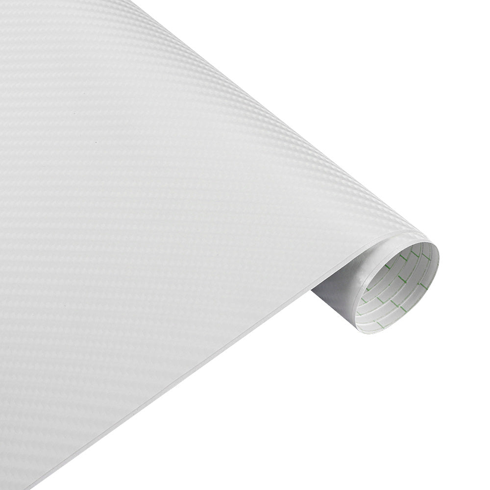 Car Styling 4D Carbon Fiber Vinyl Wrap Roll DIY Hood Roof Sticker Sheet Auto Decoration Film 6