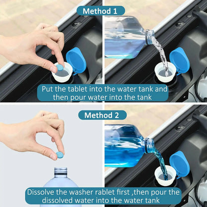 Solid Effervescent Wiper Tablet For Car Car Windshield Washer Fluid Concentrated Tablets Window Gla 2