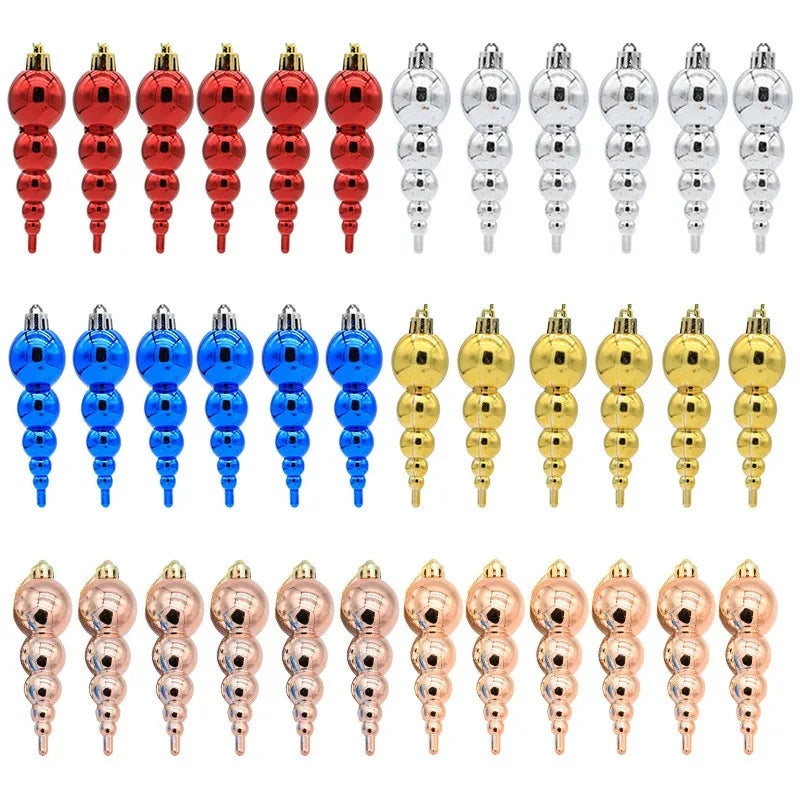 Christmas Tree Decoration Set, Christmas Tree Pendant Ornaments, Holiday Decoration Props, Christmas Ornament Pack