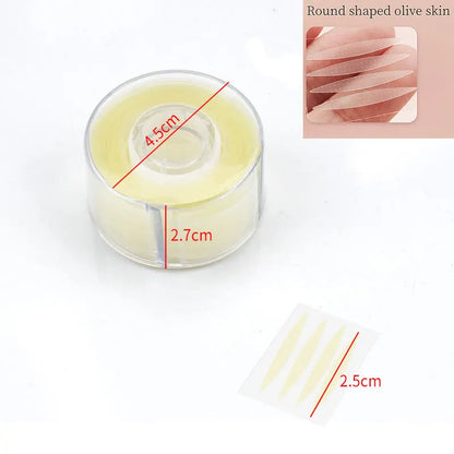 Invisible Lace Eyelash Extension Self-Adhesive Tape, Double Fold Eyelid Sticker, Under Eye Shadow Patch Beauty Tool