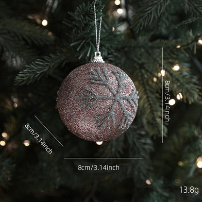 Christmas Butterfly Ball Ornament, Party Wall Hanging Pendant, New Year Decor Accessories, Festive Holiday Decoration