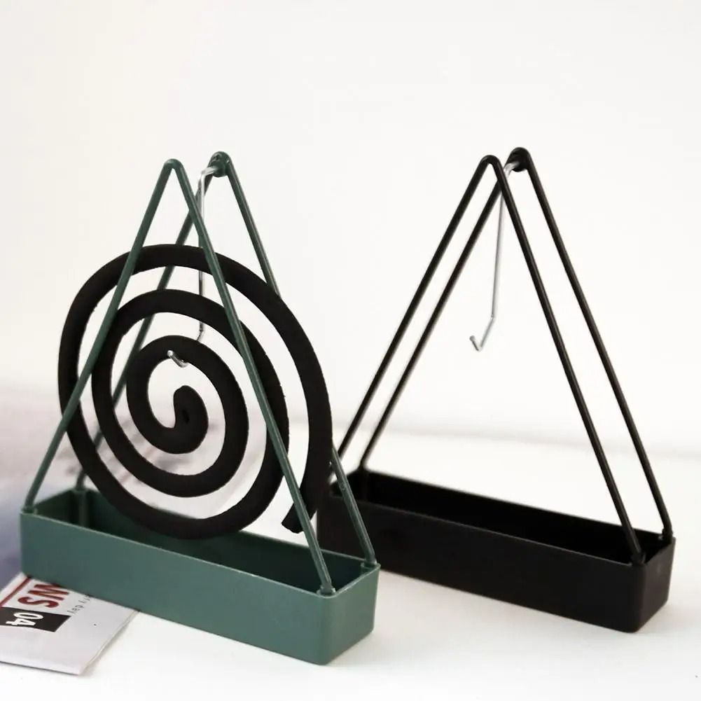 Plastic Mosquito Coil Holder with Handle Flame Retardant Incense Burner