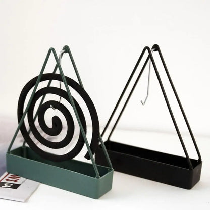 Plastic Mosquito Coil Holder with Handle Flame Retardant Incense Burner