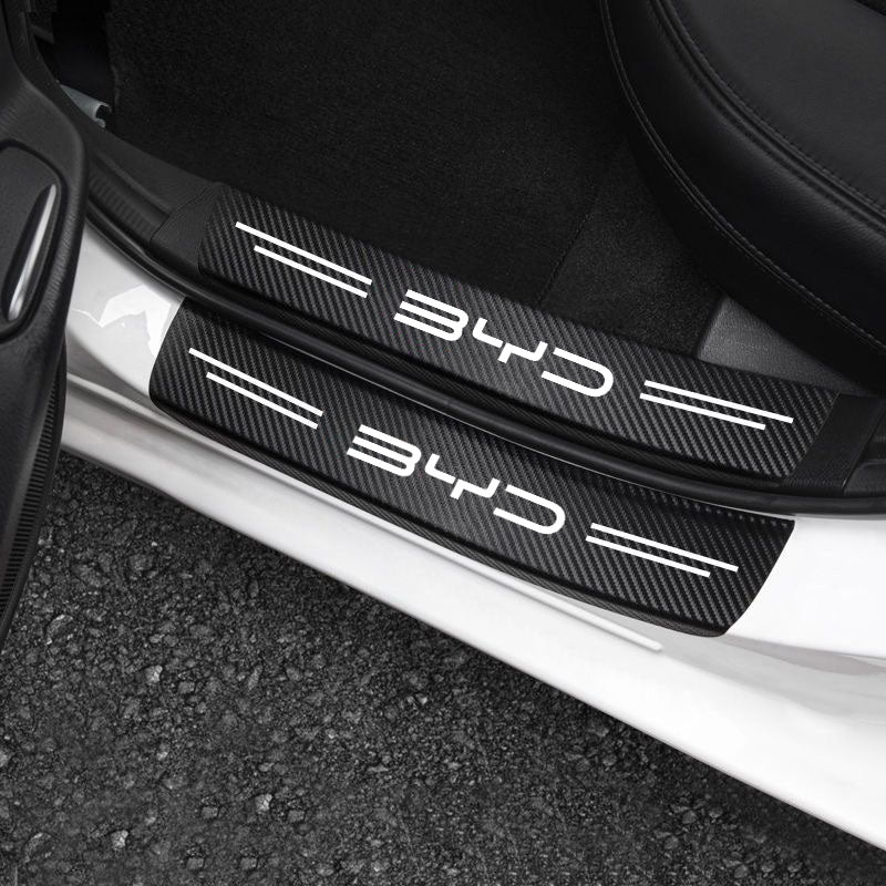 Rear Bumper Stickers Sill Pedal Protection Covers Auto Accessories For Car Scratch Guard 2