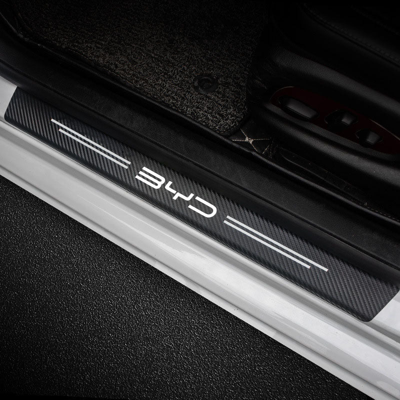 Rear Bumper Stickers Sill Pedal Protection Covers Auto Accessories For Car Scratch Guard 3