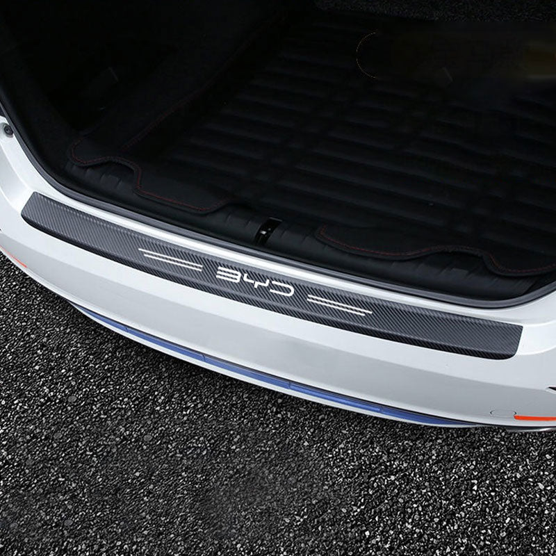 Rear Bumper Stickers Sill Pedal Protection Covers Auto Accessories For Car Scratch Guard 4