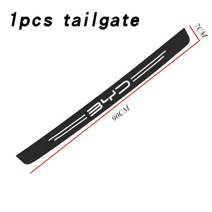 Rear Bumper Stickers Sill Pedal Protection Covers Auto Accessories For Car Scratch Guard 6