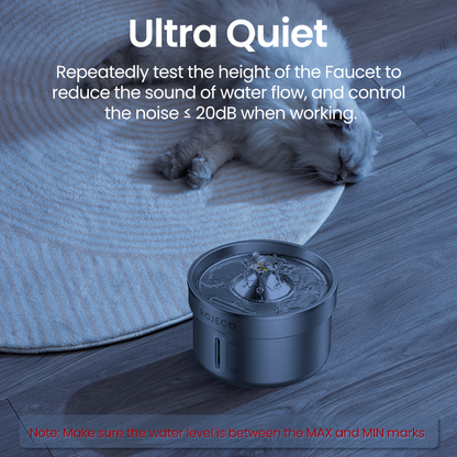 Automatic Cat Water Fountain Smart Pet Stainless Steel Pet Drinking Fountain Water Dispenser For Do 2