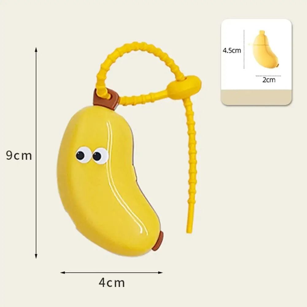 Portable Banana Toothbrush Holder Travel Protective Cap 5