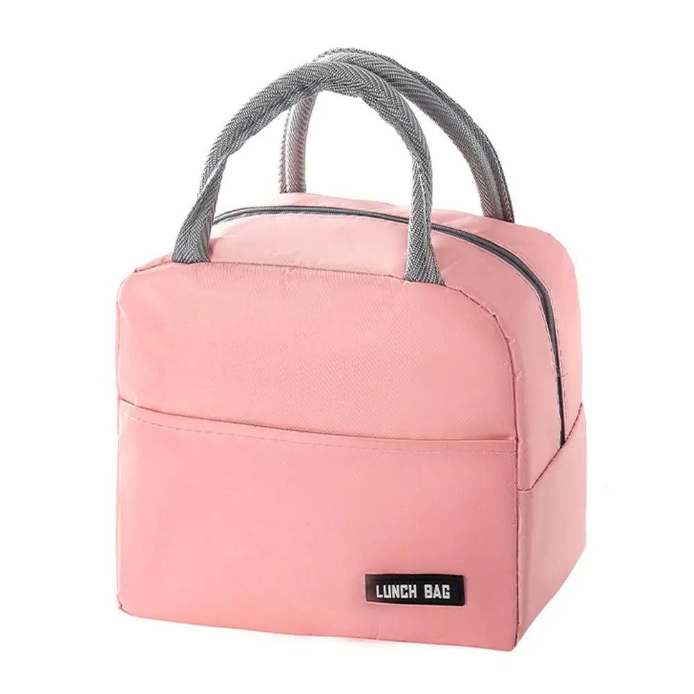 Oxford Cloth Insulated Lunch Bag With Leakproof Aluminum Lining 9