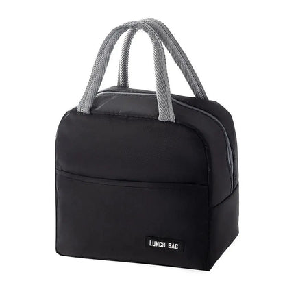 Oxford Cloth Insulated Lunch Bag With Leakproof Aluminum Lining 11