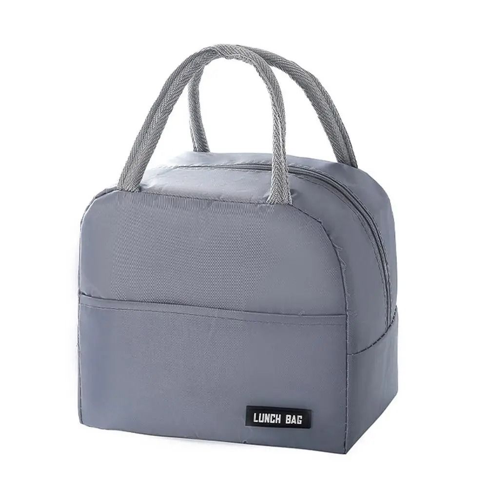 Oxford Cloth Insulated Lunch Bag With Leakproof Aluminum Lining 6