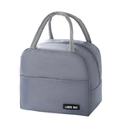 Oxford Cloth Insulated Lunch Bag With Leakproof Aluminum Lining 6