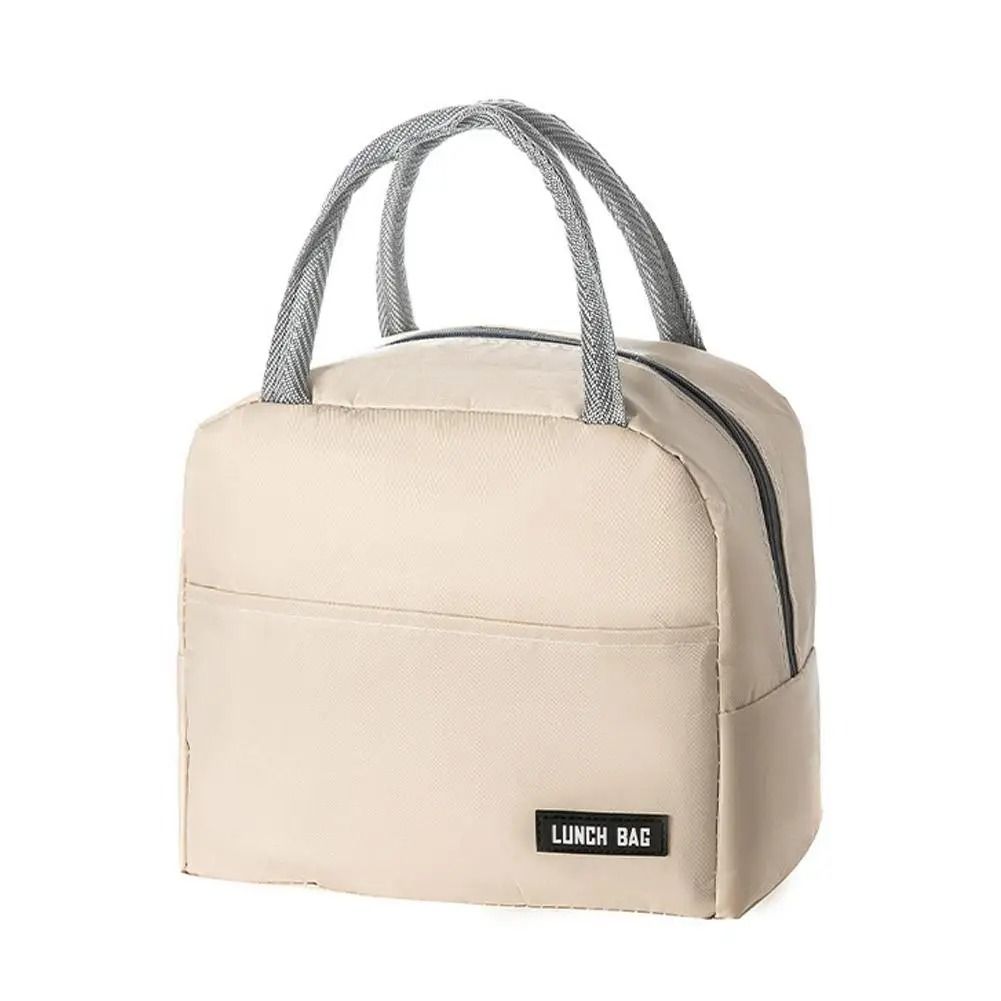 Oxford Cloth Insulated Lunch Bag With Leakproof Aluminum Lining 7