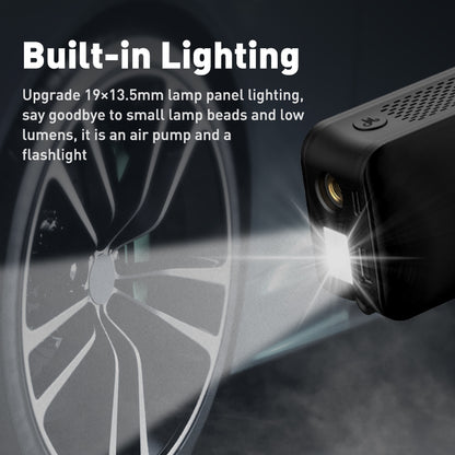 Portable Cordless Air Pump Tire Inflator Rechargeable Digital Compressor For Car Motorcycle Bicycle 3