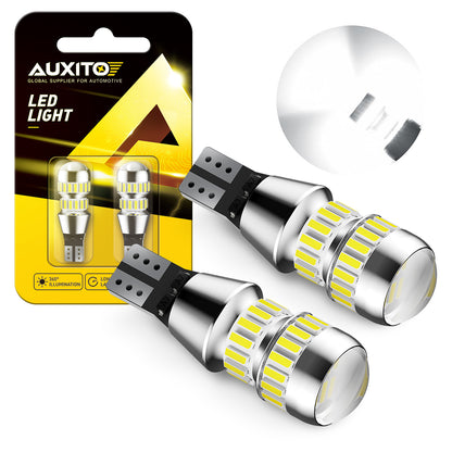 White LED Backup Light, Canbus Error Free Auto Bulbs, Car Reverse Parking Lamp