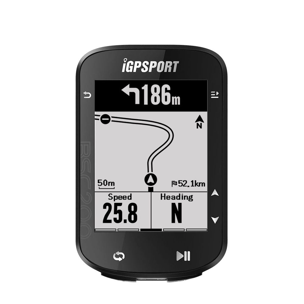 Cycling Odometer GPS Computer, Wireless Speedometer, ANT Bluetooth Bike Navigation Accessories