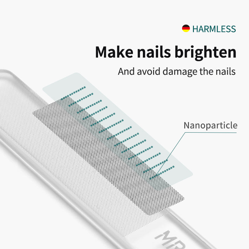 Professional Nano Glass Nail File Washable Manicure Art Tool Polishing Buffer For Shiny Healthy Nai 2